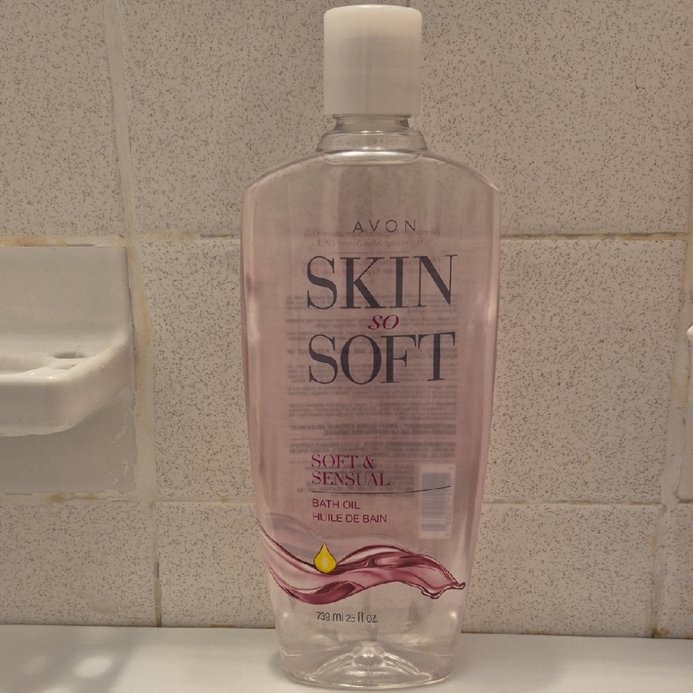Avon Skin So Soft Bath Oil - Soft & Sensual - Bonus Size